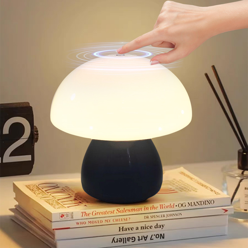 Mushroom Table Lamp - Mantar Led Masa Lambası Şarj Dokunmatik