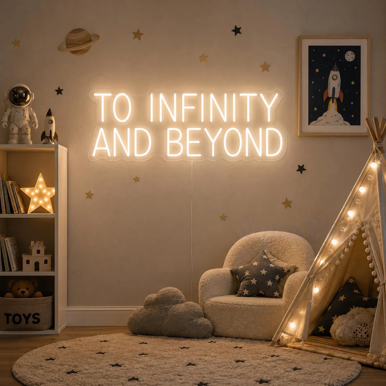 Lighting Decor And Beyond - Sonsuzluk ve Ötesine Neon Tabelası, Çocuk