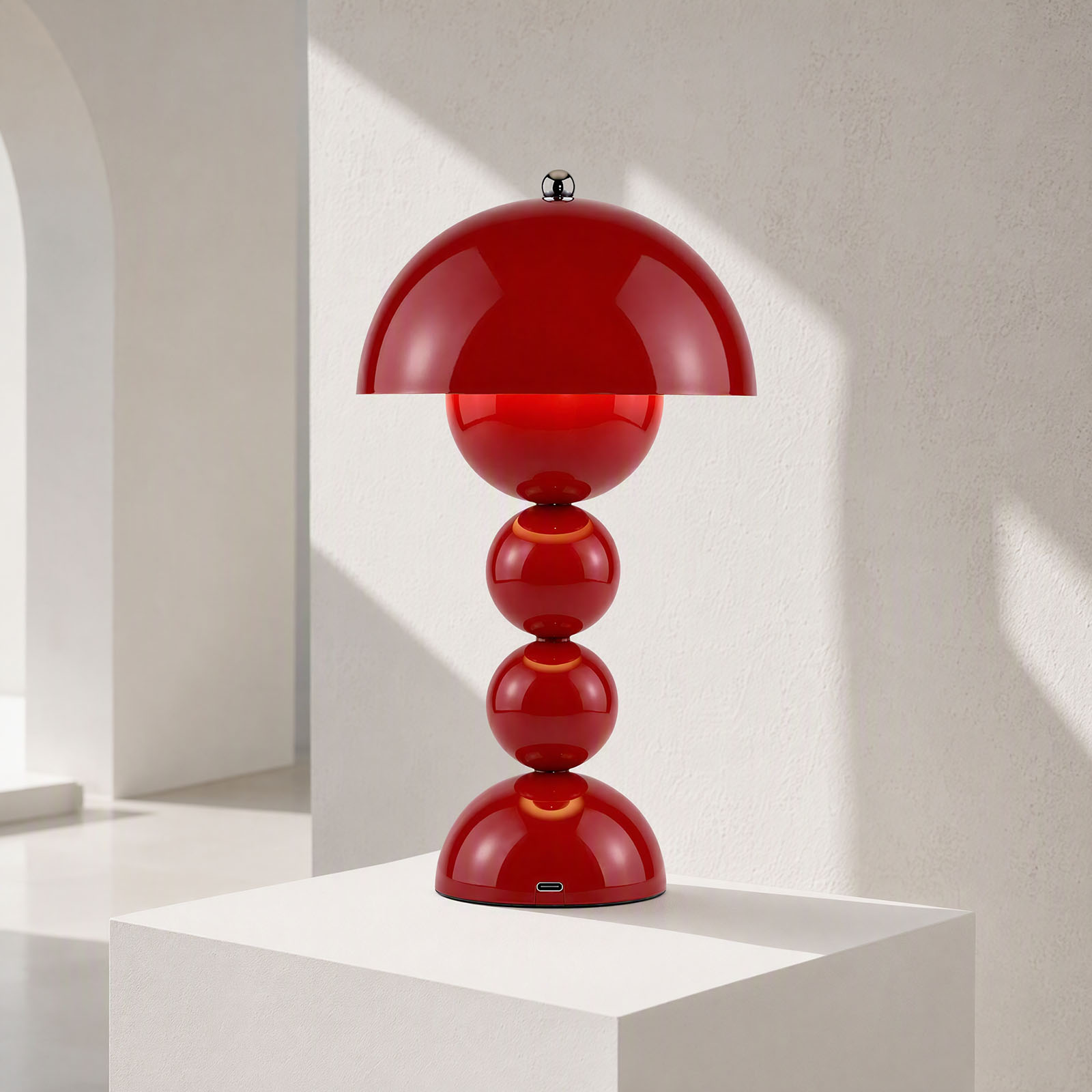 Mushroom Table Lamp - Vintage Mantar Masa Lambası USB LED