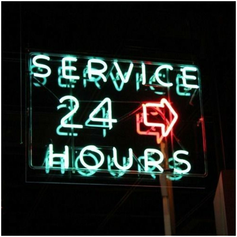 Decor Lighting Hours - Servis 24 Saat Cam Neon Burcu
