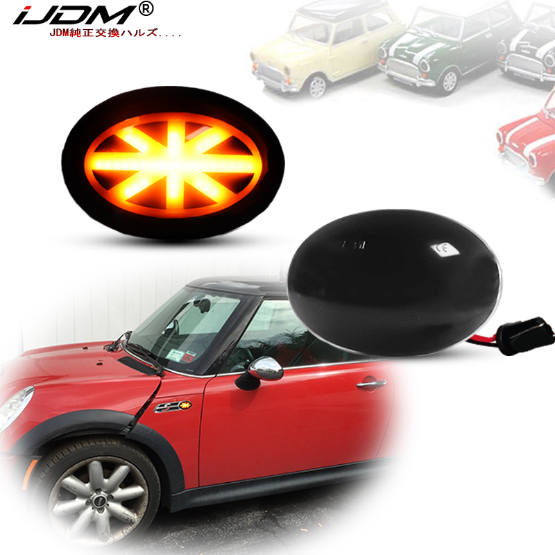 Union Lighting & Decor Affiliate Program Collabs - iJDM Amber Union Jack logolu LED