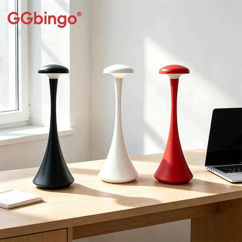 Mushroom Table Lamp - GGbingo Mantar Masa Lambası Şarj Edilebilir