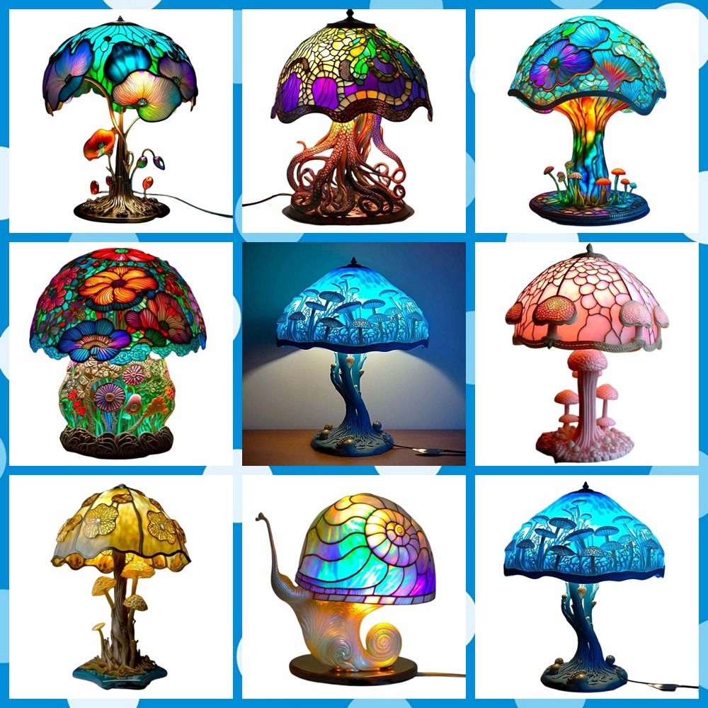Mushroom Table Lamp - Yüksek Kaliteli Estetik Tasarım Masa Lambası