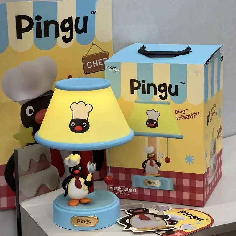 Lighting Decor Items - Yeni Pingu Şef Tarzı Gece Lambası