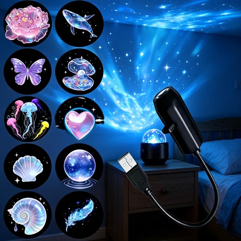 USB Sihirli Okyanus Serisi Pro - Lighting Mcqueen Bedroom Decor incelemesi ve fiyatı