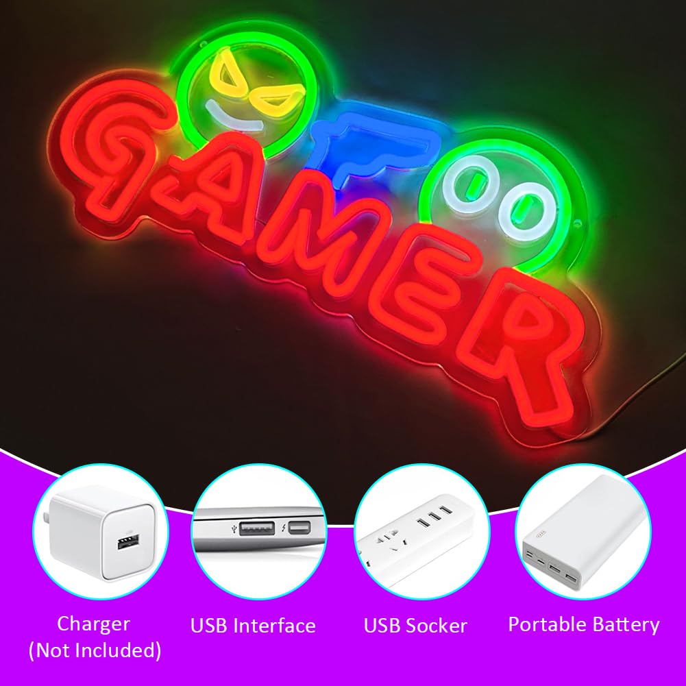 Oyuncu Neon Tabelası LED Duvar - Lighting Decoration For Wedding incelemesi ve fiyatı