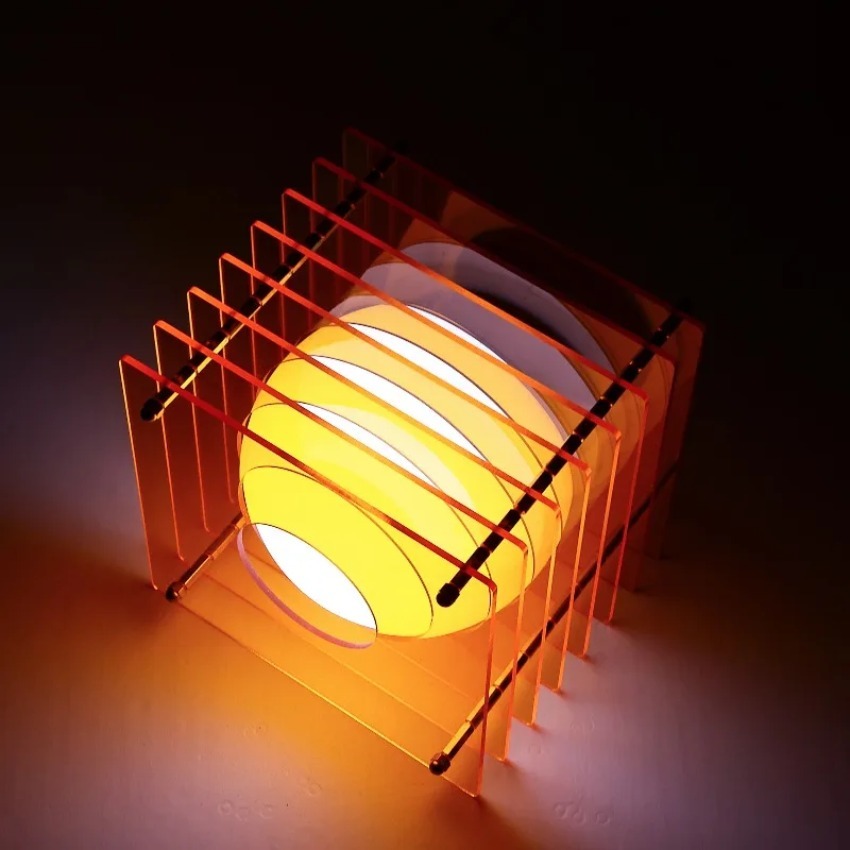 DIY Akrilik Bin Katmanlı Lamba - Lighting Decor Items incelemesi ve fiyatı