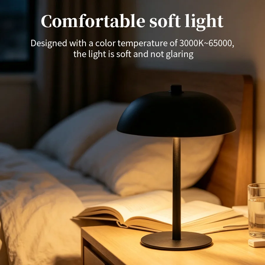 Kablosuz Dokunmatik Masa Lamba - Mushroom Table Lamp incelemesi ve fiyatı