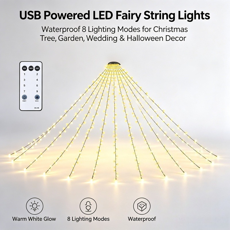 USB LED Peri Işık Dizileri, Ba - Lighting Decoration For Wedding incelemesi ve fiyatı
