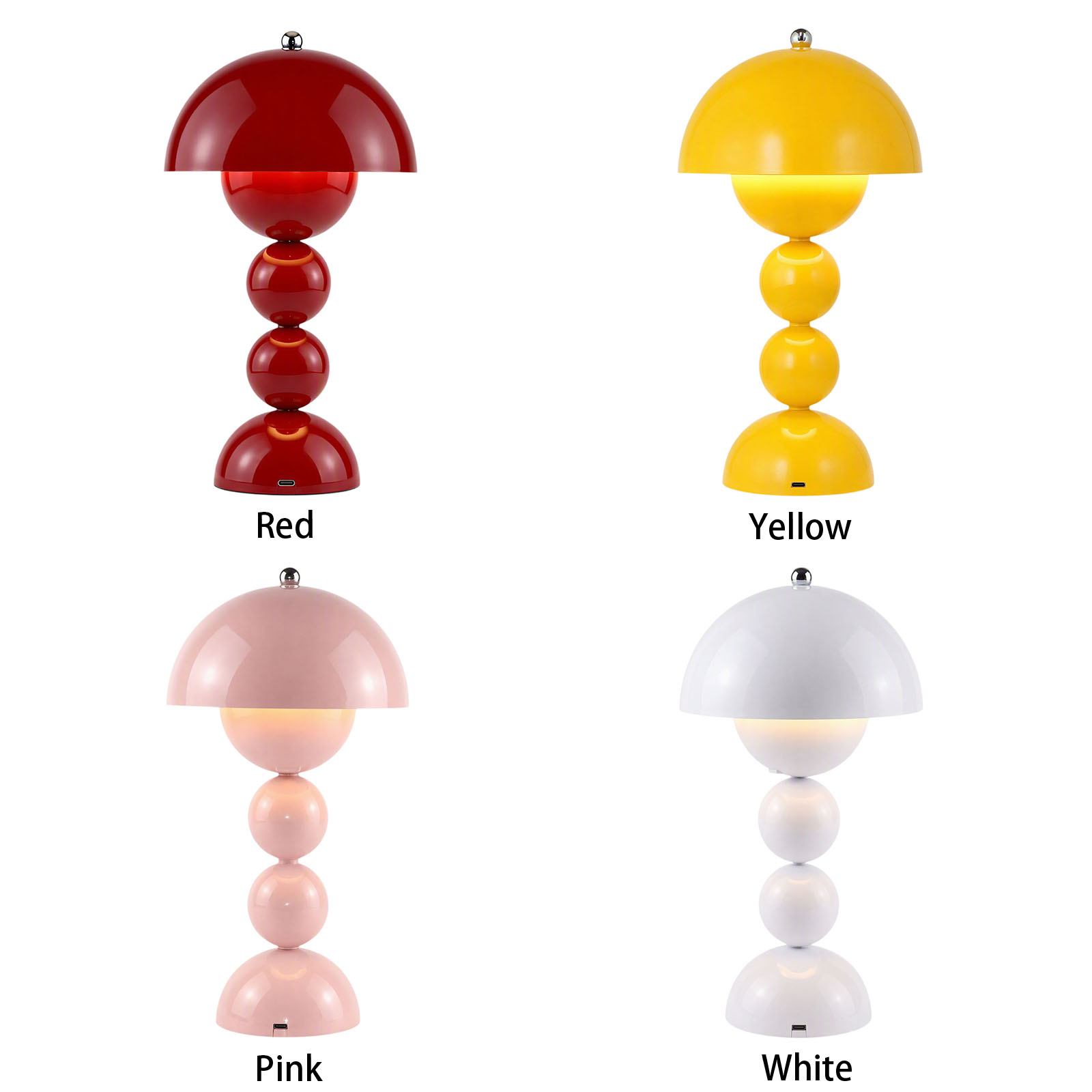 Mantar Şeklinde Çiçek Tomurcuğ - Mushroom Table Lamp incelemesi ve fiyatı