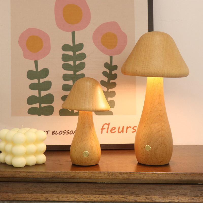 Mantar masa lambası ahşap lamb - Mushroom Table Lamp incelemesi ve fiyatı