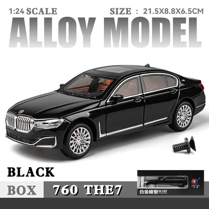 1/24 BMW 760li alaşım Diecast  - Lighting Mcqueen Bedroom Decor incelemesi ve fiyatı