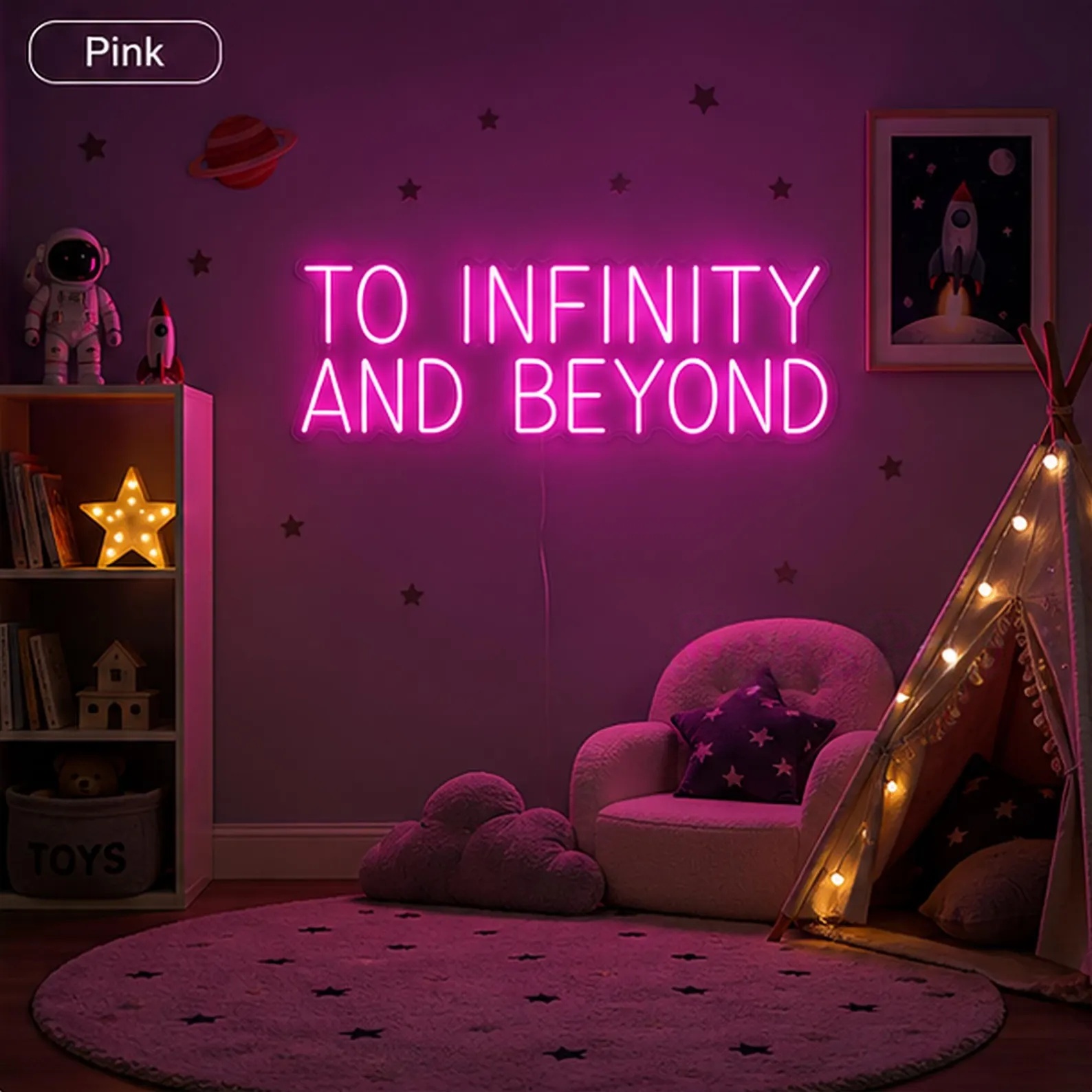 Sonsuzluk ve Ötesine Neon Tabe - Lighting Decor And Beyond incelemesi ve fiyatı