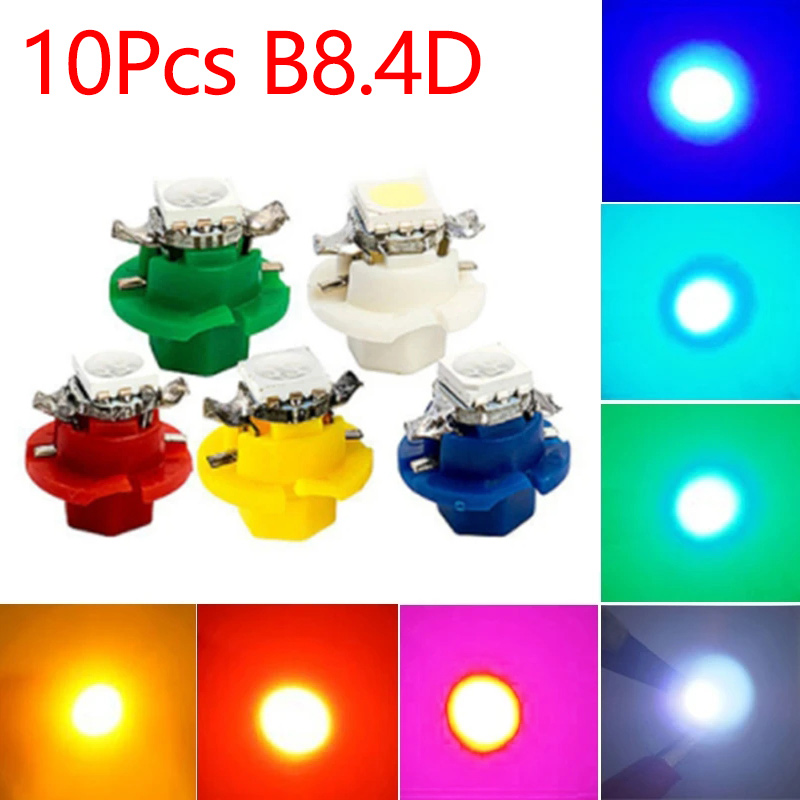 10 adet 12V 7 renkler B8.4 yep - Colour Changing Bulb incelemesi ve fiyatı