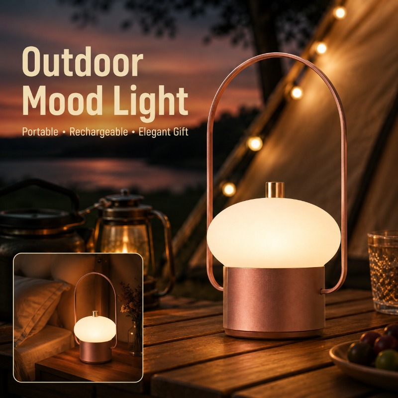 Şarj edilebilir taşınabilir ma - Mushroom Table Lamp incelemesi ve fiyatı