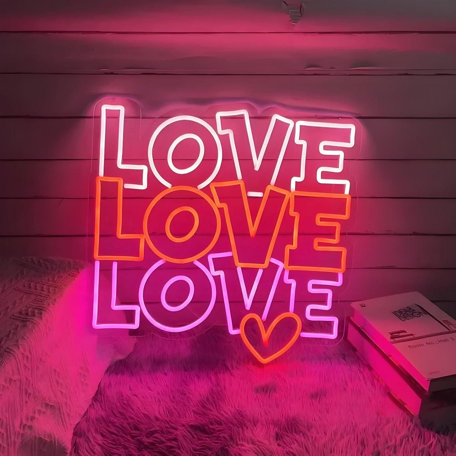 Aşk Neon Tabela USB Kısılabili - Lighting Decoration For Wedding incelemesi ve fiyatı