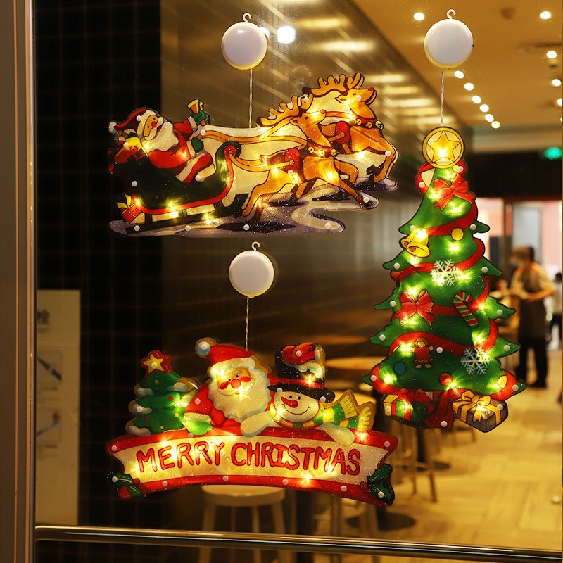 1-10 adet Noel Tatili Pencere  - Lighting Decor Store incelemesi ve fiyatı