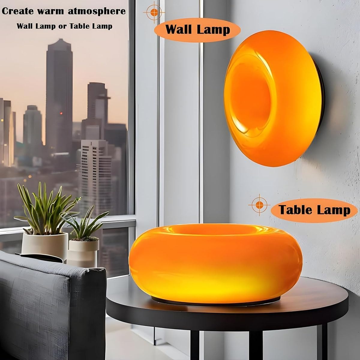 İskandinav Donut Lambası Bauha - Mushroom Table Lamp incelemesi ve fiyatı