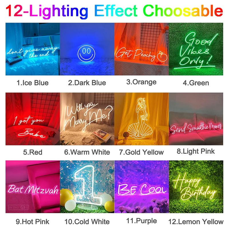 Özel Tasarım LED Neon Tabelala - Lighting Decoration For Wedding incelemesi ve fiyatı