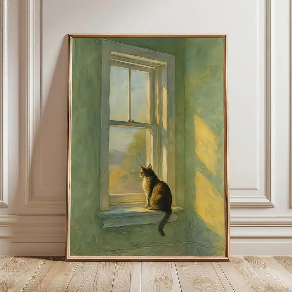 Altın Saat Penceresi Kedi HD D - Decor Lighting Hours incelemesi ve fiyatı
