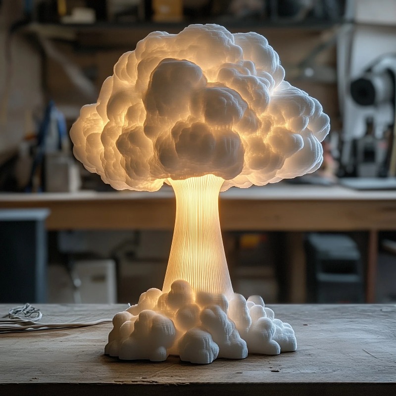 USB ile Çalışan Atomik Mantar  - Mushroom Table Lamp incelemesi ve fiyatı