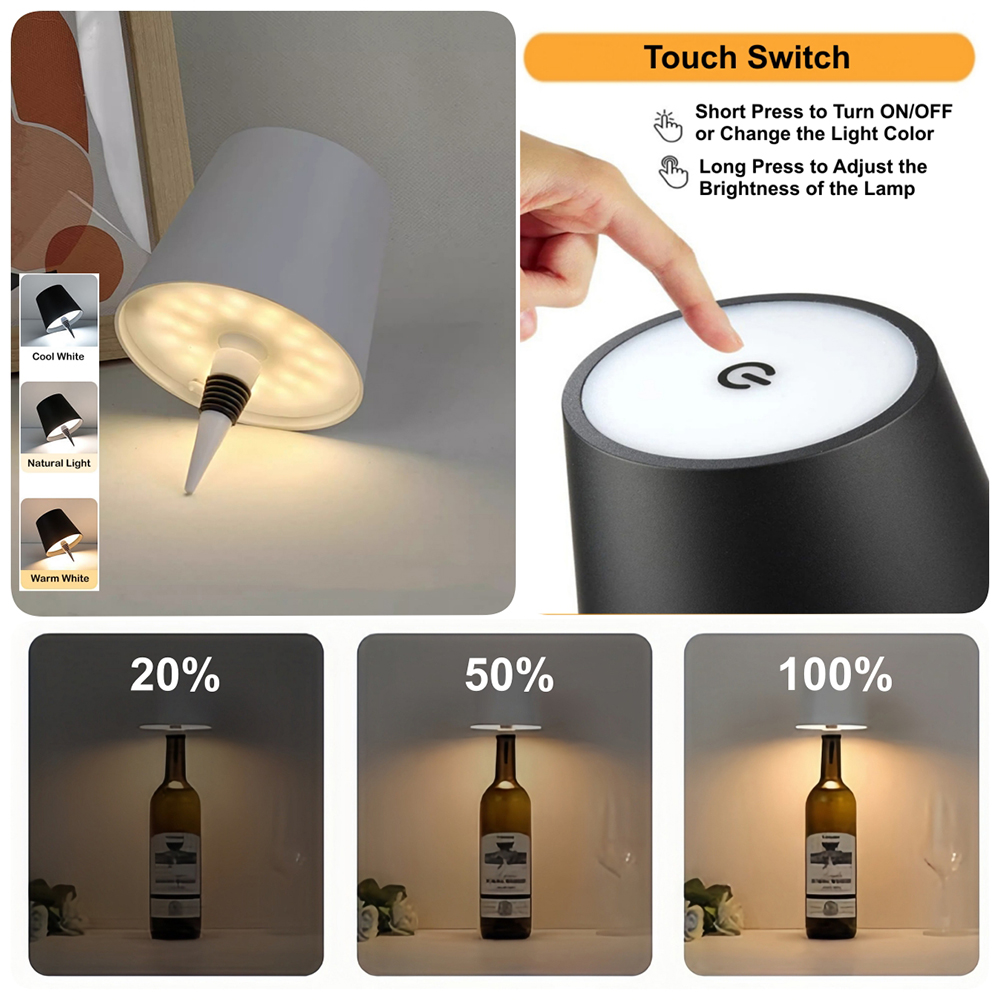 Kablosuz LED Şarap Şişesi Lamb - Colour Changing Bulb incelemesi ve fiyatı