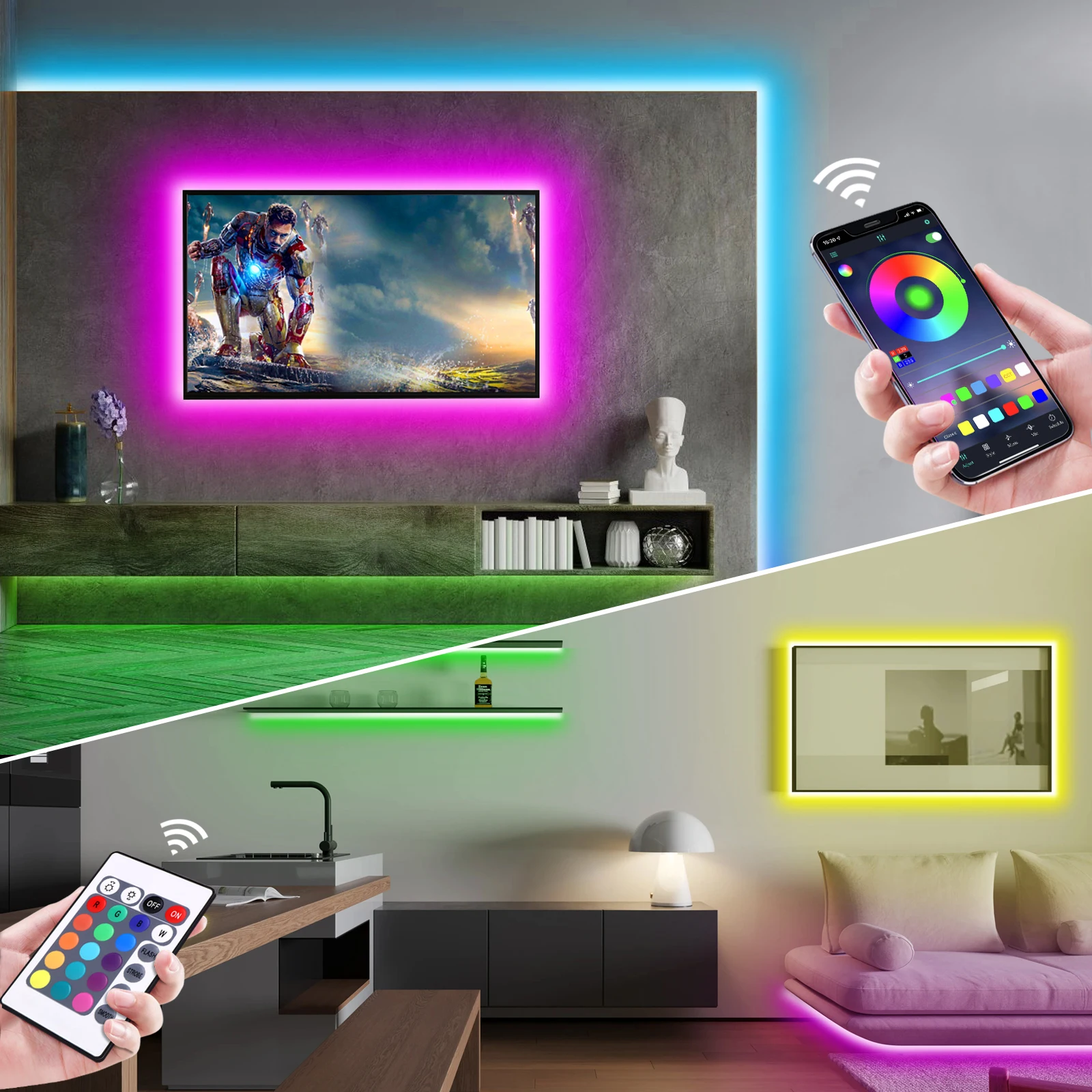 1-5m RGB LED Neon Şerit Işık 5 - Lighting Decor Items incelemesi ve fiyatı